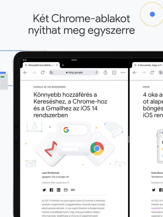 Google Chrome az App Store-ban