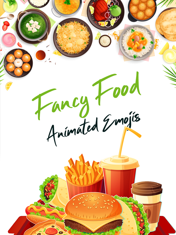 Screenshot #4 pour Fancy Food Animated Emojis