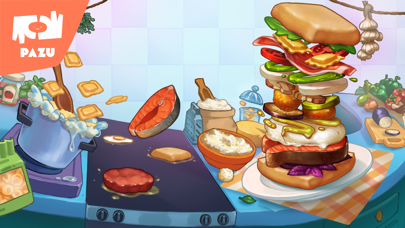 Burger Maker Kids Cooking Game Screenshot