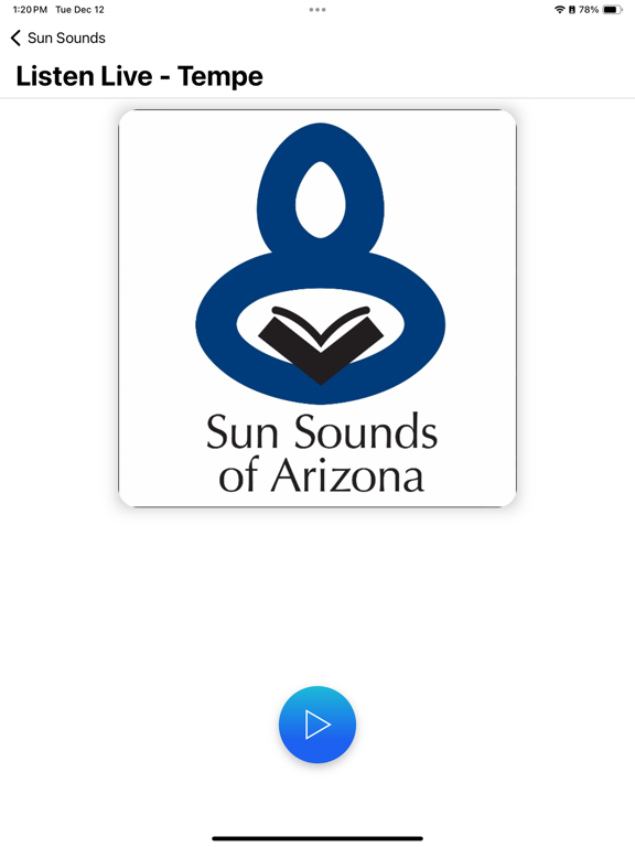 Sun Sounds iPad screenshot 1 - Magazines & Newspapers app