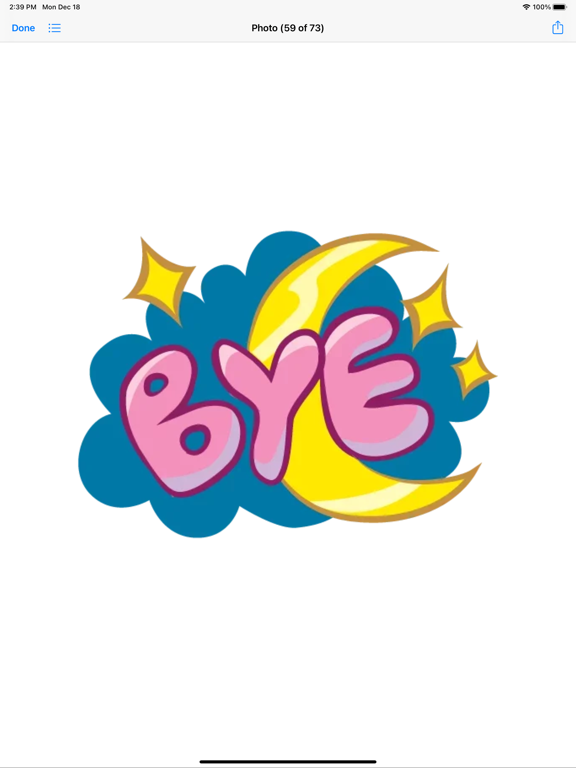 Daily Chat Words Reactions iPad screenshot 5 - Stickers app