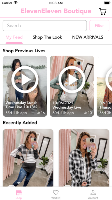 ElevenEleven Boutique Screenshot