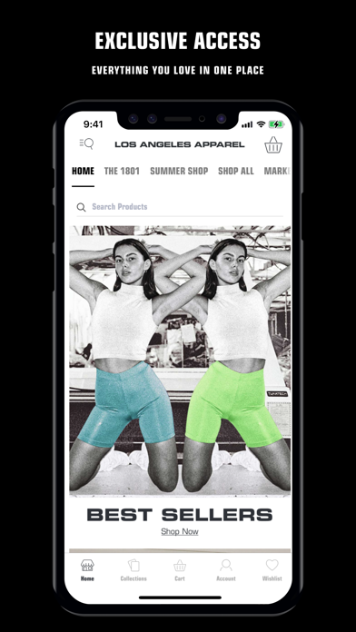 Los Angeles Apparel Screenshot