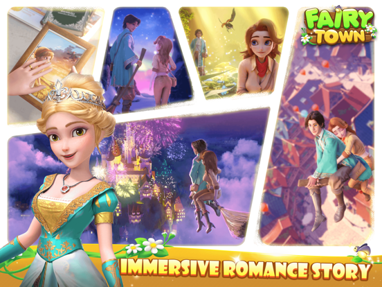 Fairy Town iPad app afbeelding 3