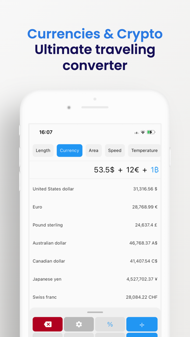 Super Converter Pro! Screenshot