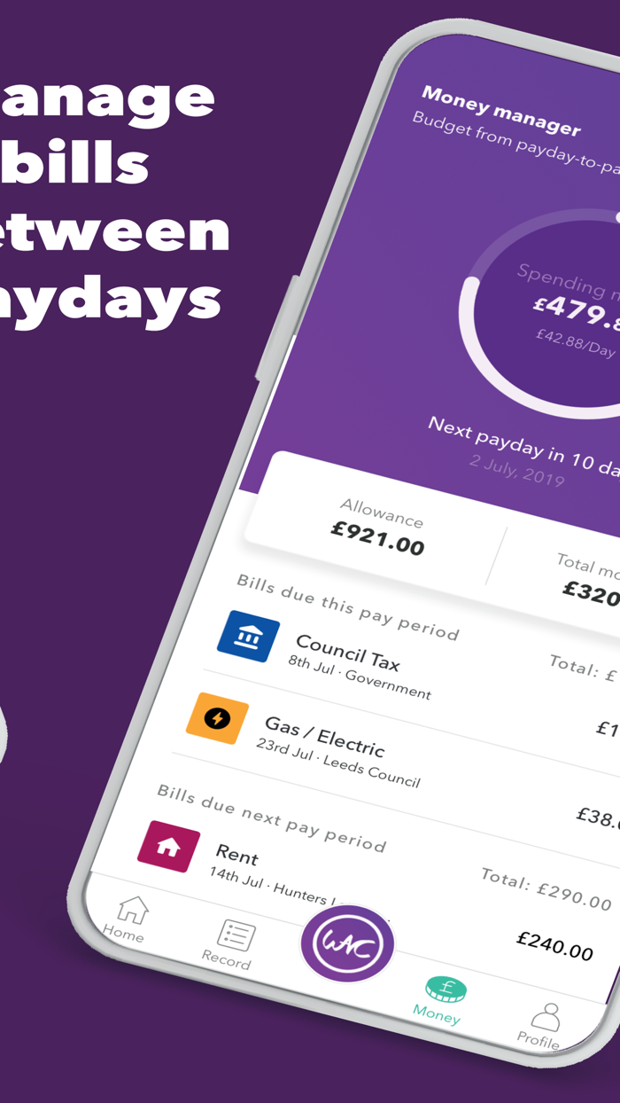 WAC Manage Time and Money