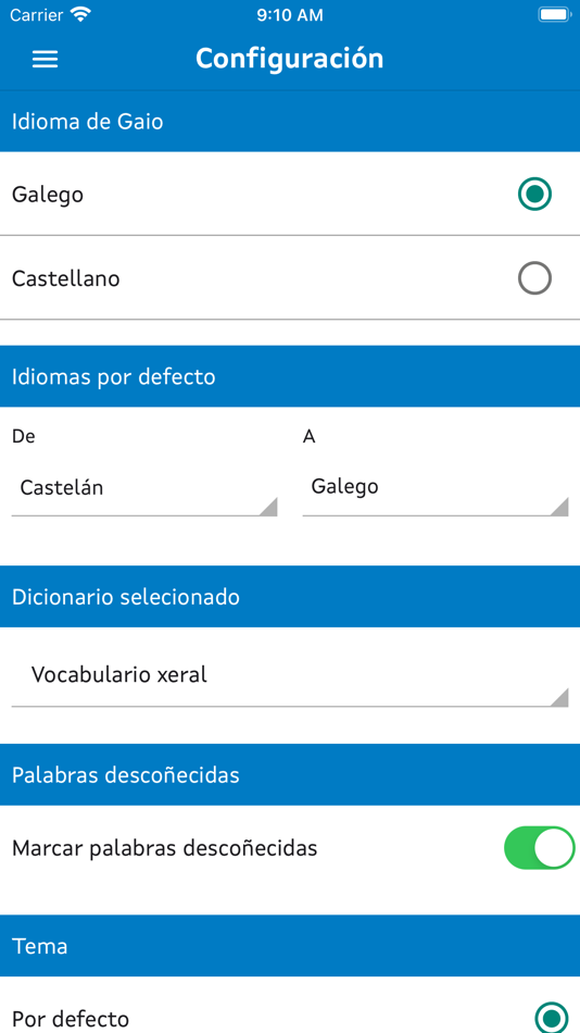 #7. Tradutor Gaio (iOS) 来自: Xunta de Galicia