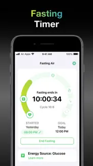 fasting air: intermittent diet iphone screenshot 2