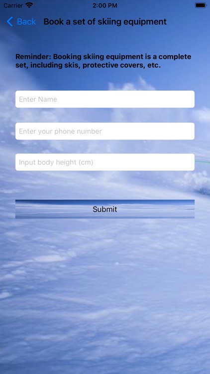 Ski competition gymnasium screenshot-4