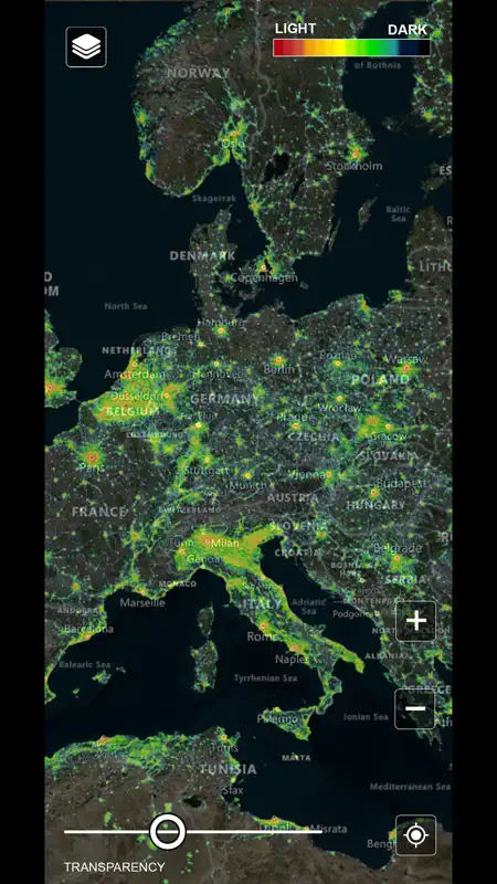 Light Pollution Map-VRs Travel screenshot 4 of 4