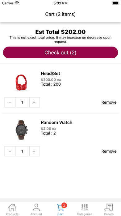 SAS Wholesale Screenshot