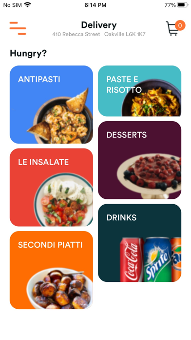 Verace Italian Restaurant Screenshot