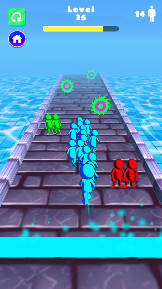 #6. Gather Crowd: Fun Casual Game (iOS) 由: Aziza Rahman