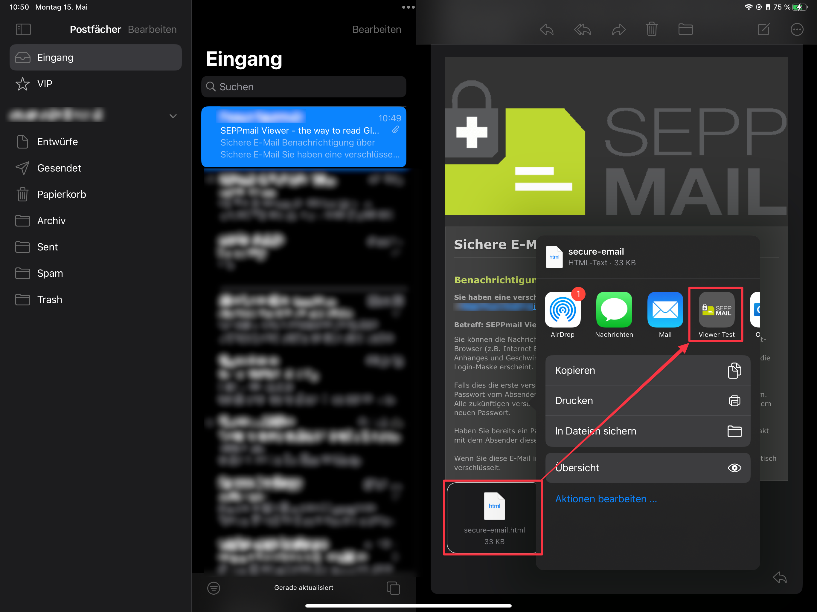 Viewer by SEPPmail