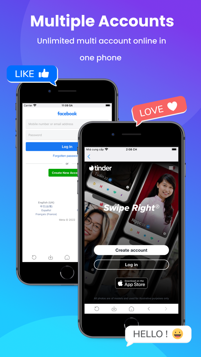 Dual Space Parallel Dual Apps