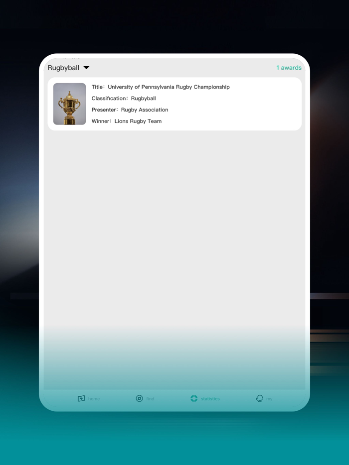 EventManager - sports records