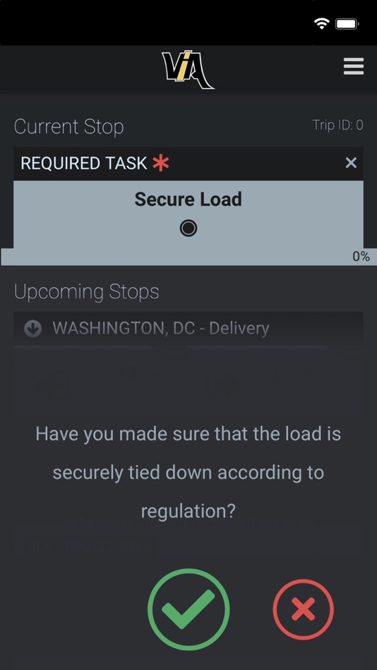 #2. VIA Mobile for Drivers (iOS) Podle: Tranztec Solutions, Inc.