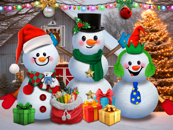 Screenshot #6 pour Christmas Tree & Snowman Maker