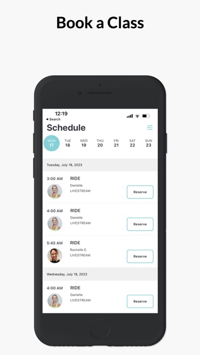 DDB Fitness Screenshot