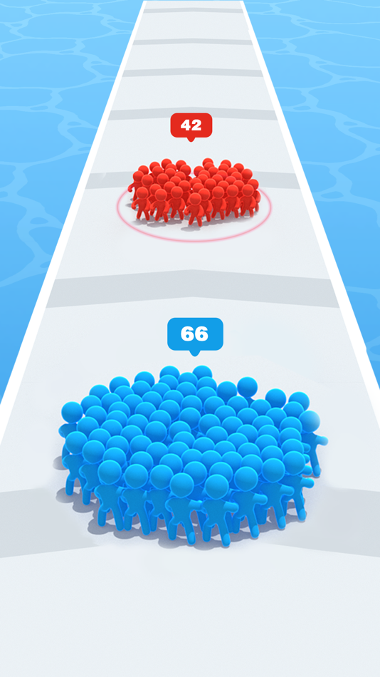 #1. Count Running - Crowd Rush (iOS) By: Xiamen Shanzheng Technology Co., LTD