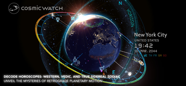 Cosmic-Watch Screenshot