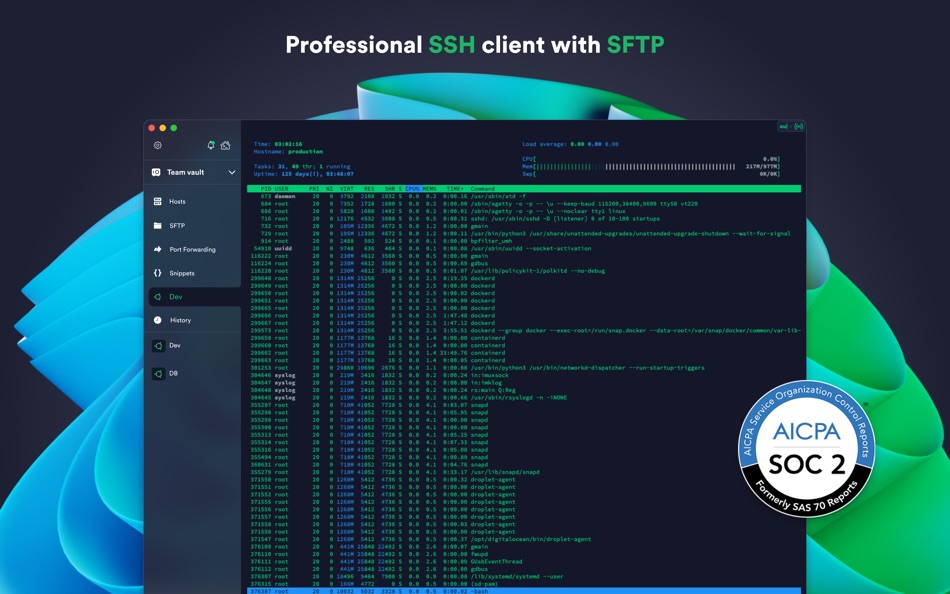 Termius - SSH & SFTP client - 8.11.0 - (macOS)