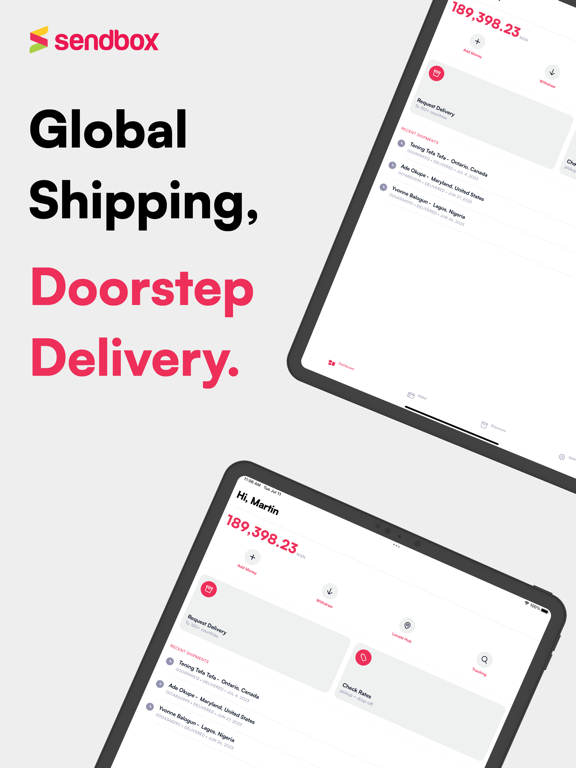 Screenshot #4 pour Sendbox - Global Shipping