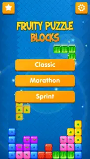fruity puzzle blocks iphone screenshot 1