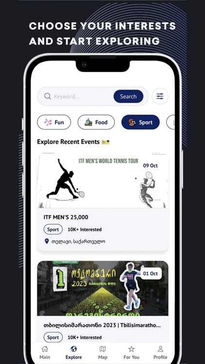 Eventy App: Discover Events