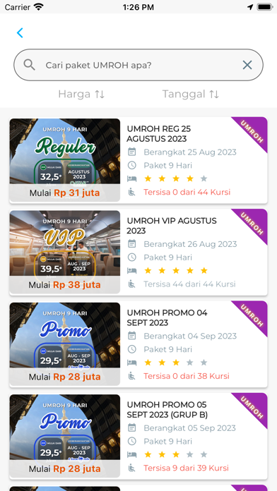 Safana Tour Screenshot
