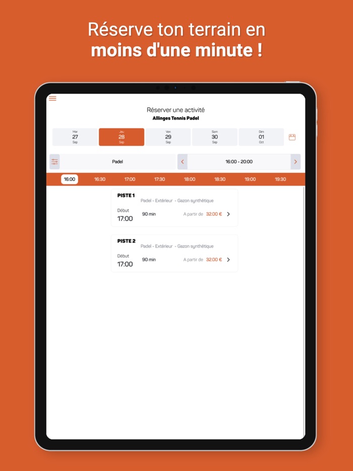 ALLINGES Tennis Padel