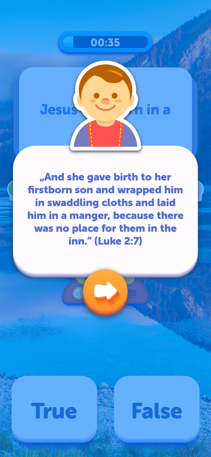 True or False - Biblical