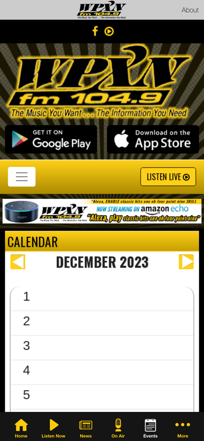 104.9 WPXN Radio App