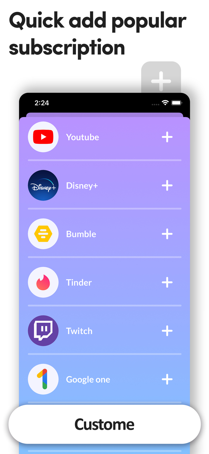 Bilbird Subscription manager