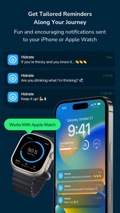 HidrateSpark Water Tracker Screenshot