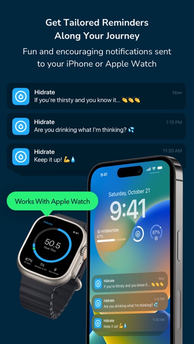 HidrateSpark Water Trackerのおすすめ画像5