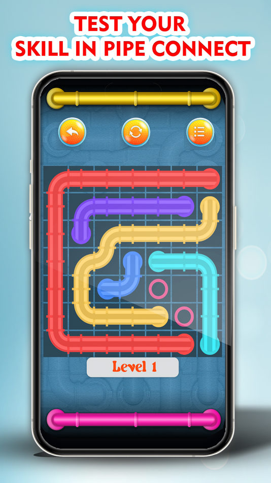#5. Pipe Connection Puzzle (iOS) Podle: Auzi Apps Studios