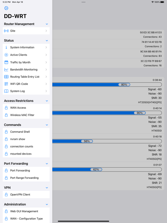 Screenshot #4 pour DD-WRT