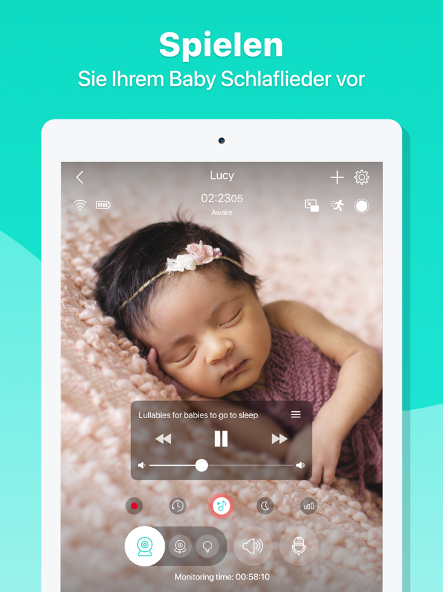 ‎Babyphone Annie: Baby Monitor Screenshot