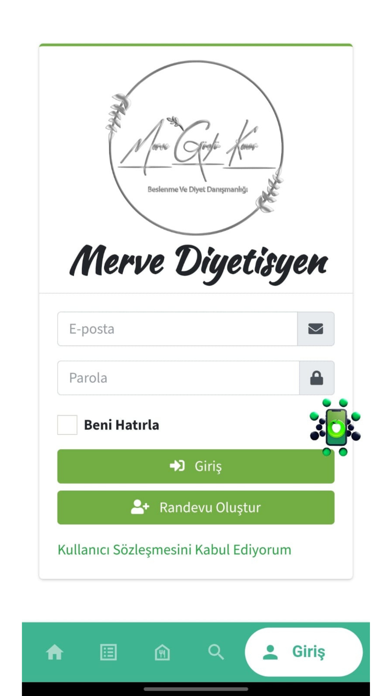 Merve Diyetisyen Screenshot