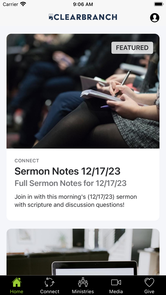 #1. Clearbranch Methodist (iOS) Podle: Clearbranch United Methodist