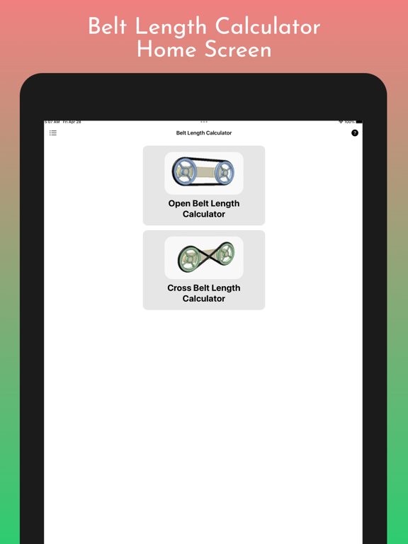 Screenshot #4 pour Belt Length Calculator Pro