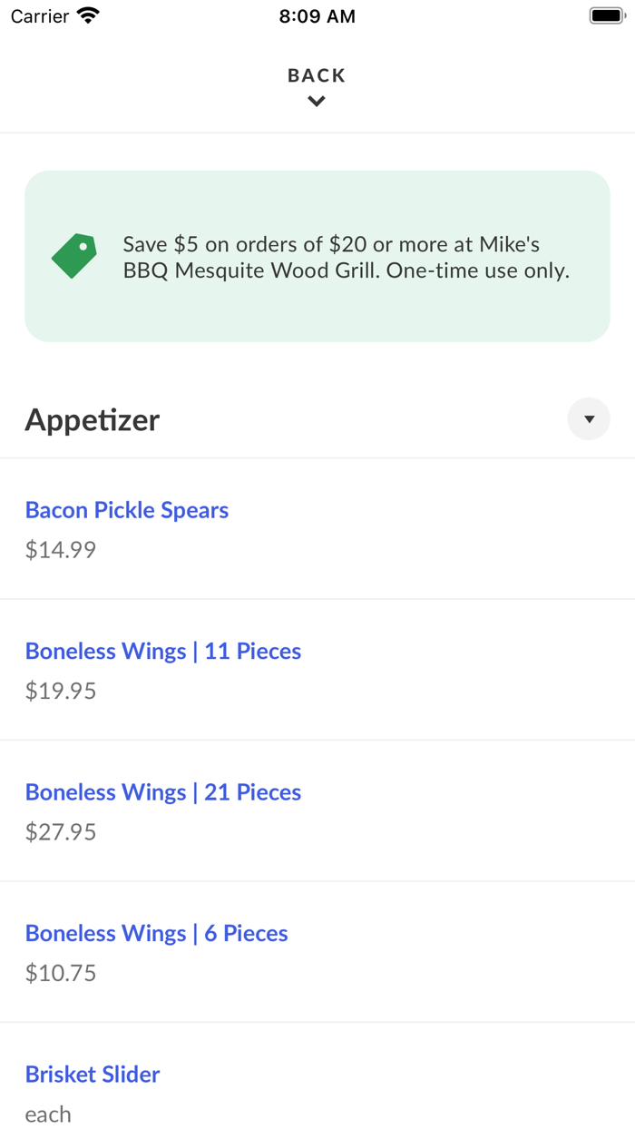 Mikes BBQ Mesquite Grill