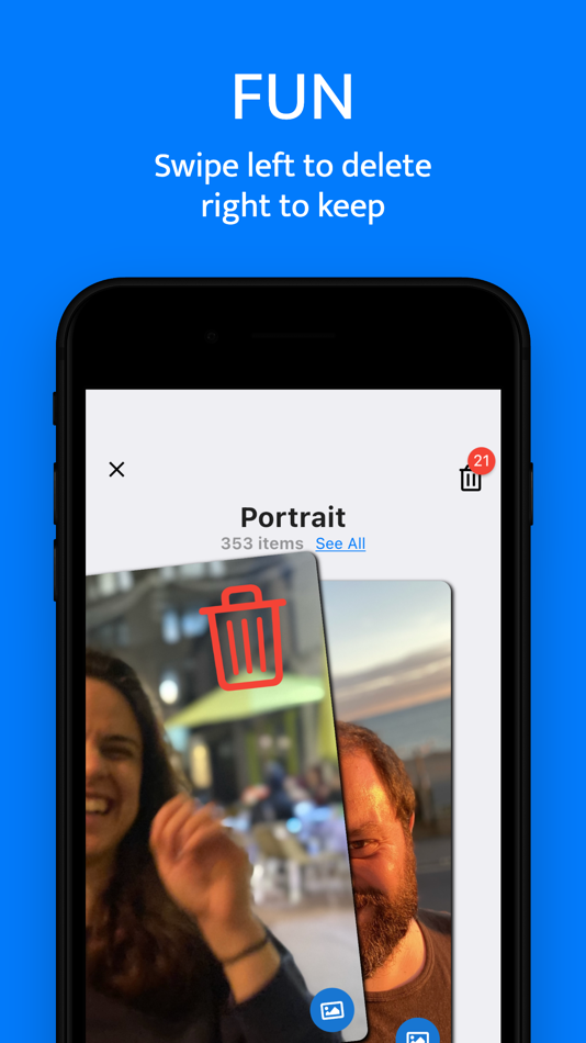 #4. TidyUp - Phone storage cleaner (iOS) Podle: Openbeta Limited