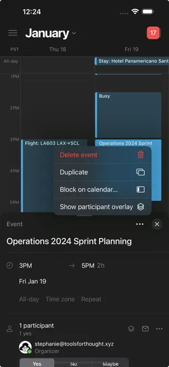 Notion Calendar: Screenshot 5 von 7