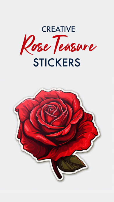 Screenshot #1 pour Rose Treasure Stickers Pack