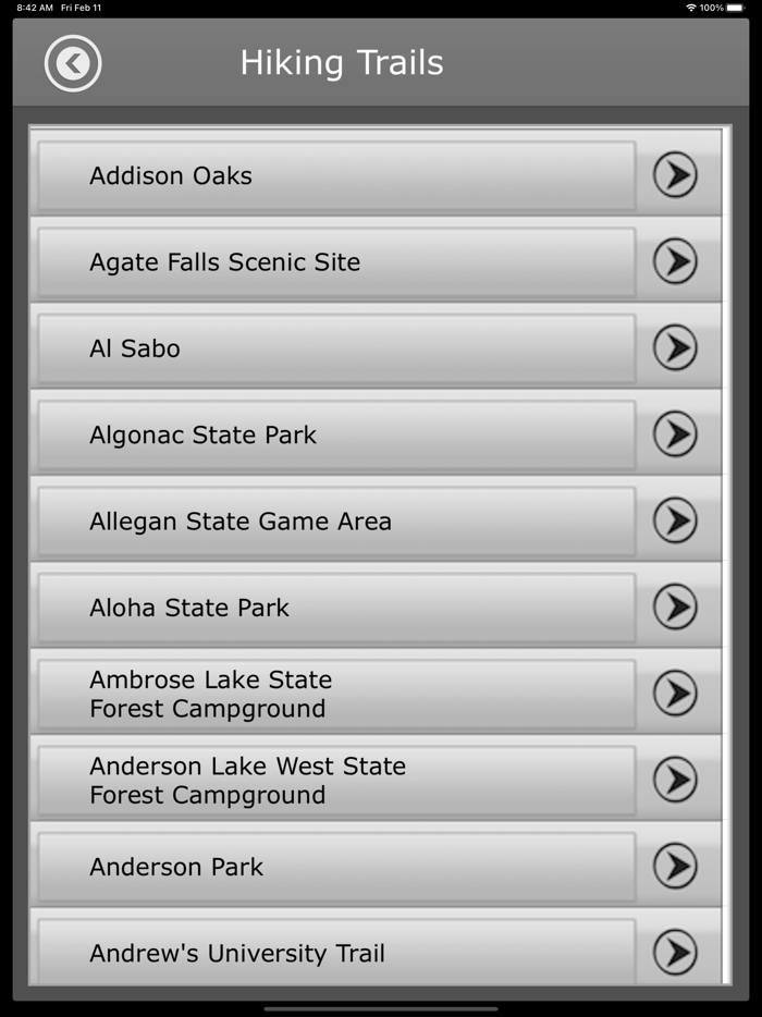 Michigan-Camping and TrailsPark