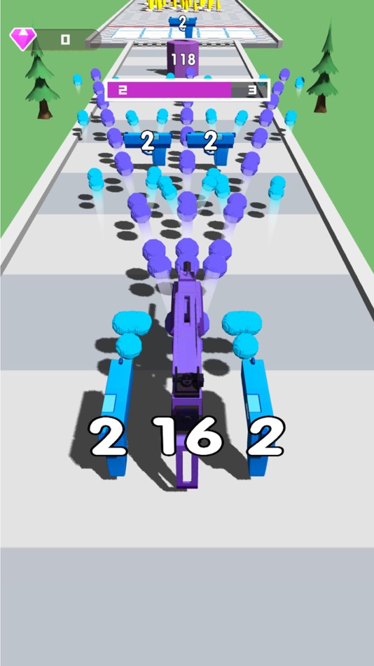 #7. Merge Gun Run (iOS) Podle: Kenen Gonen