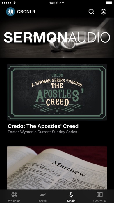 Central Baptist Church NLR, AR iPhone screenshot 2 - Lifestyle app