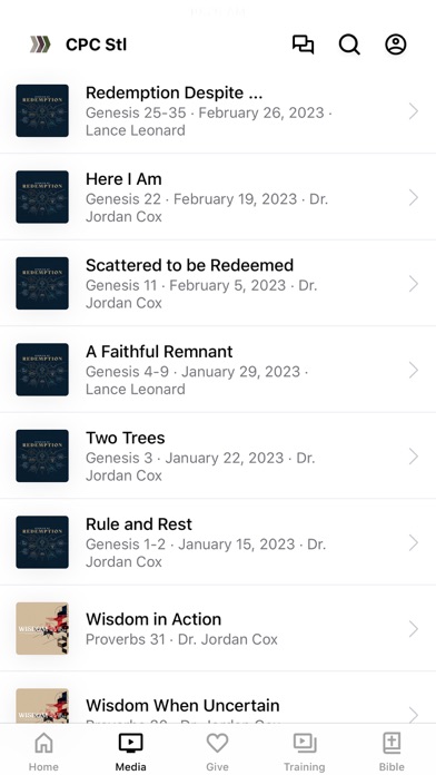 College Park Church St. Louis Screenshot